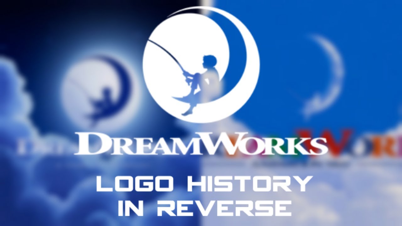 DreamWorks Animation logo history in reverse