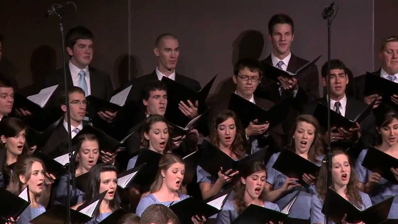 Craig Courtney and the BJU Chorale