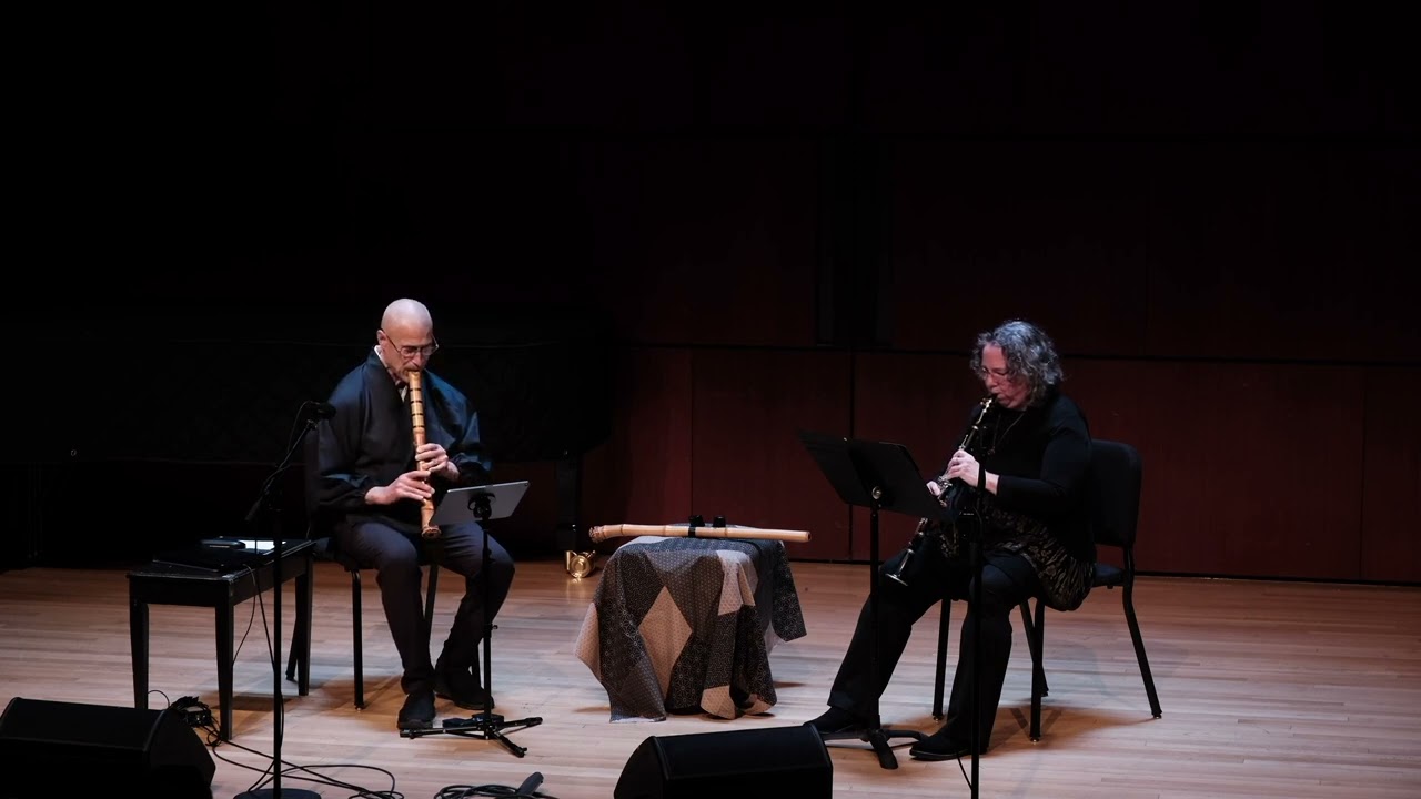 Riley Lee Shakuhachi 尺八 Complete Taplin concert, Princeton 2024