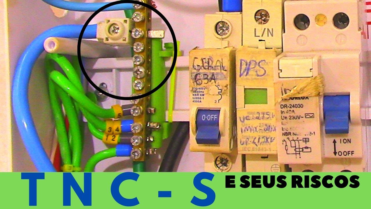 ATERRAMENTO TNC-S e TESTE PRÁTICO