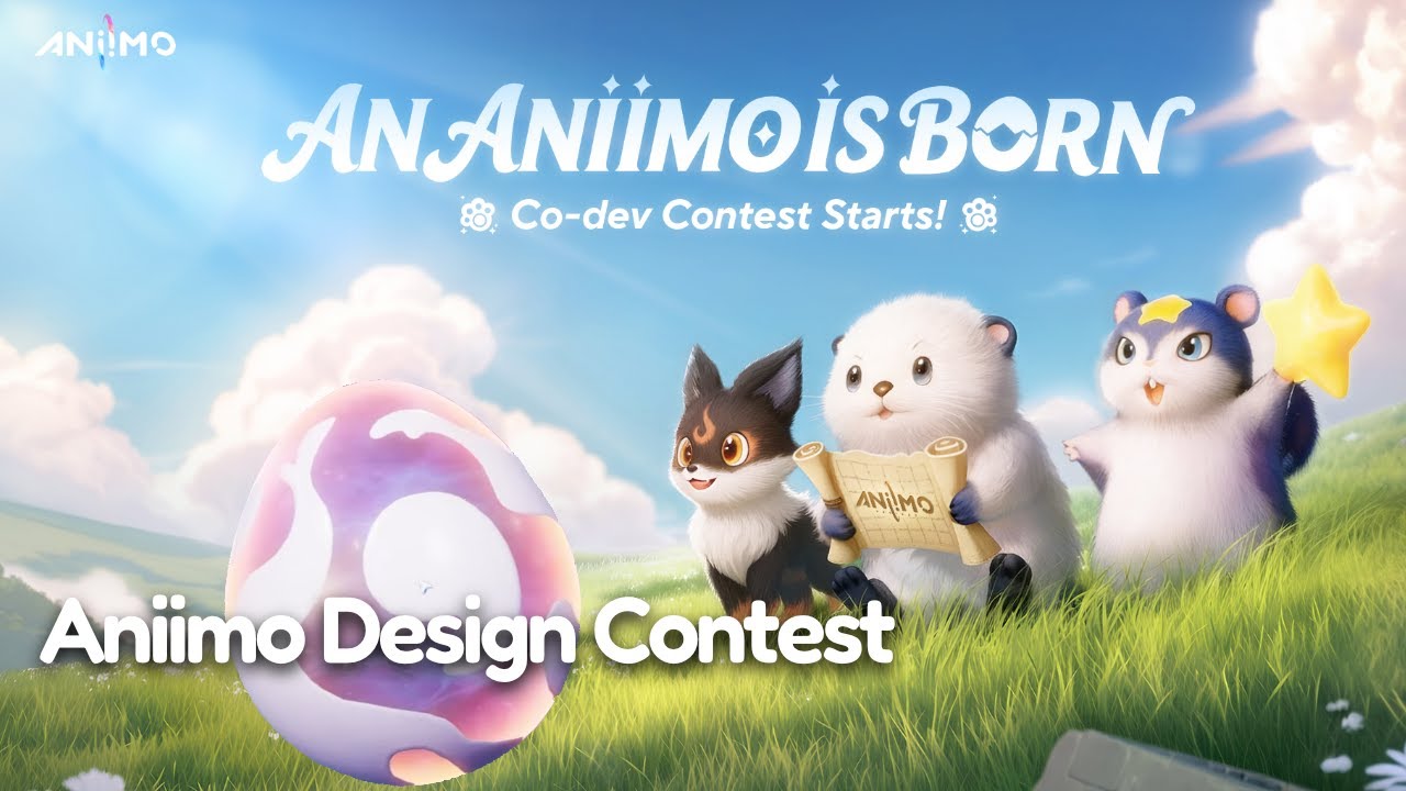 Aniimo is Born Contest and IPhone technical test for Aniimo! Don't miss it!