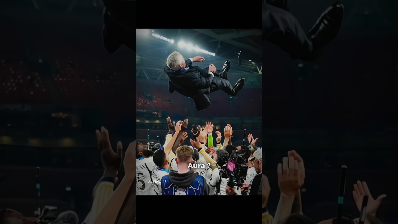 Aura Ancelotti ☠️🔥#shorts #viralvideo #fyp #realmadrid #ancelotti #aura