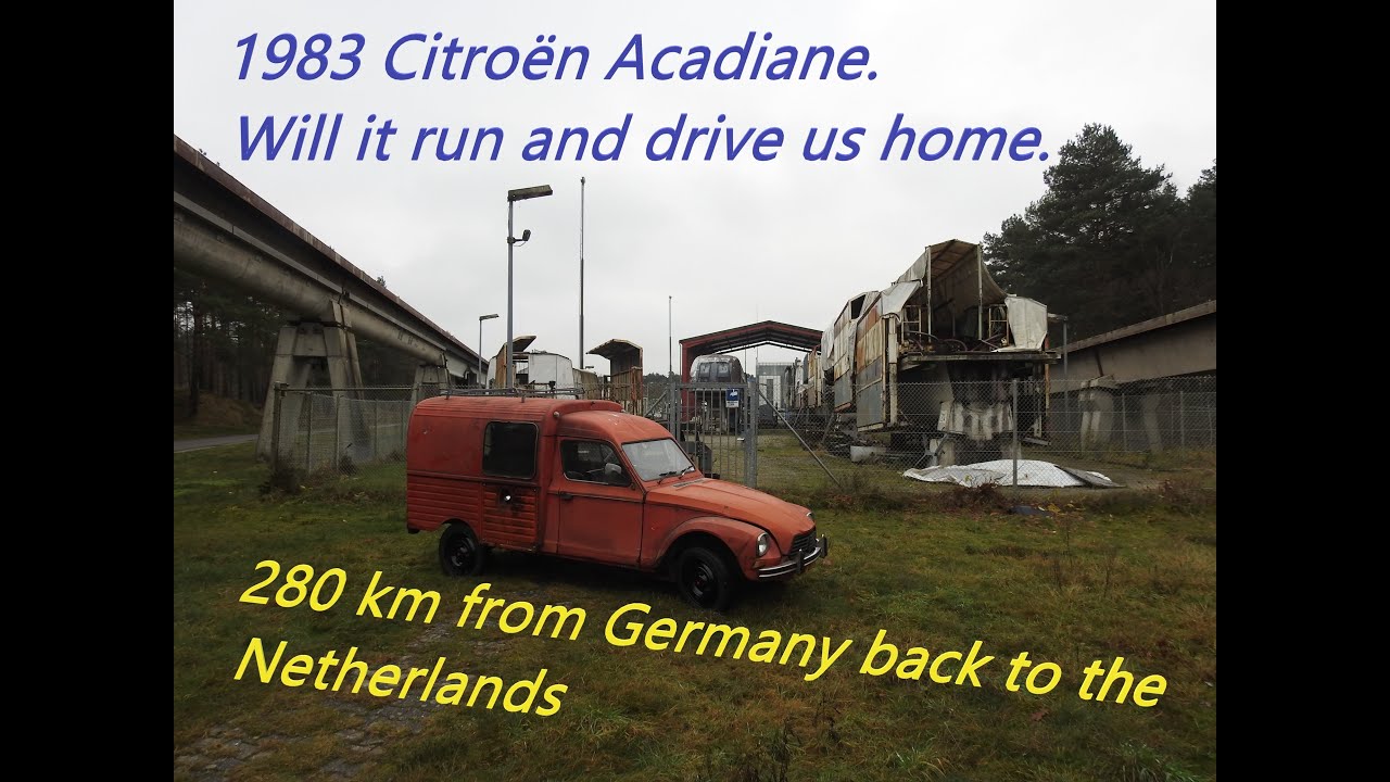 Will it run and drive us home to the Netherlands, and visit abandoned Transrapid germany #roadtrip