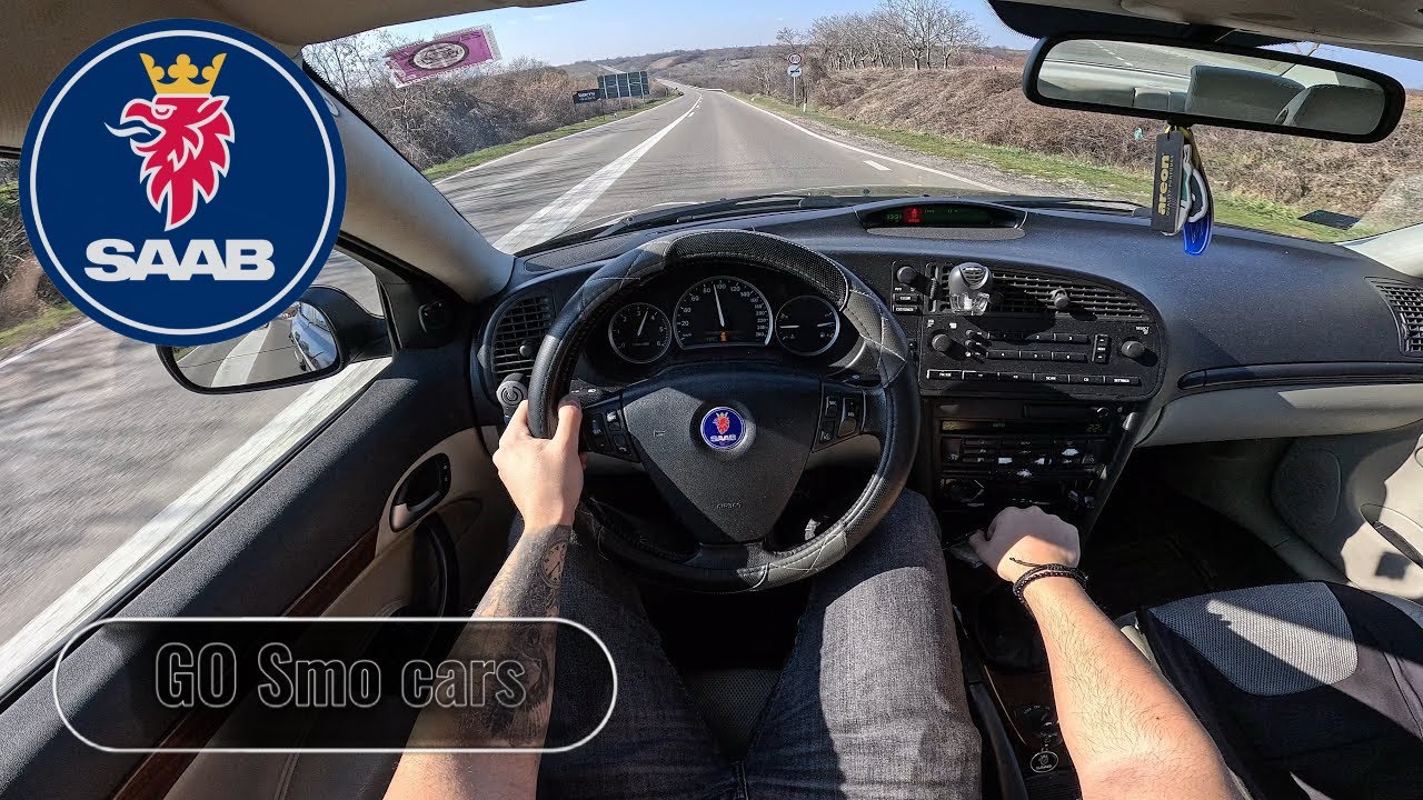 Saab 9-3 2005 // 1.9 TiD 150 HP // 4K POV Test Drive // GO Smo cars