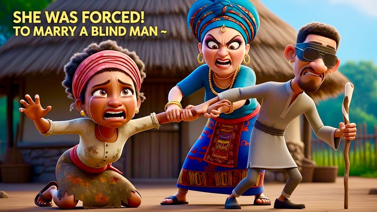 WICKED STEPMOTHER FORCED STEPDAUGHTER To Marry A BLIND MAN… What Happened Next Will 😱 #folk #tales 