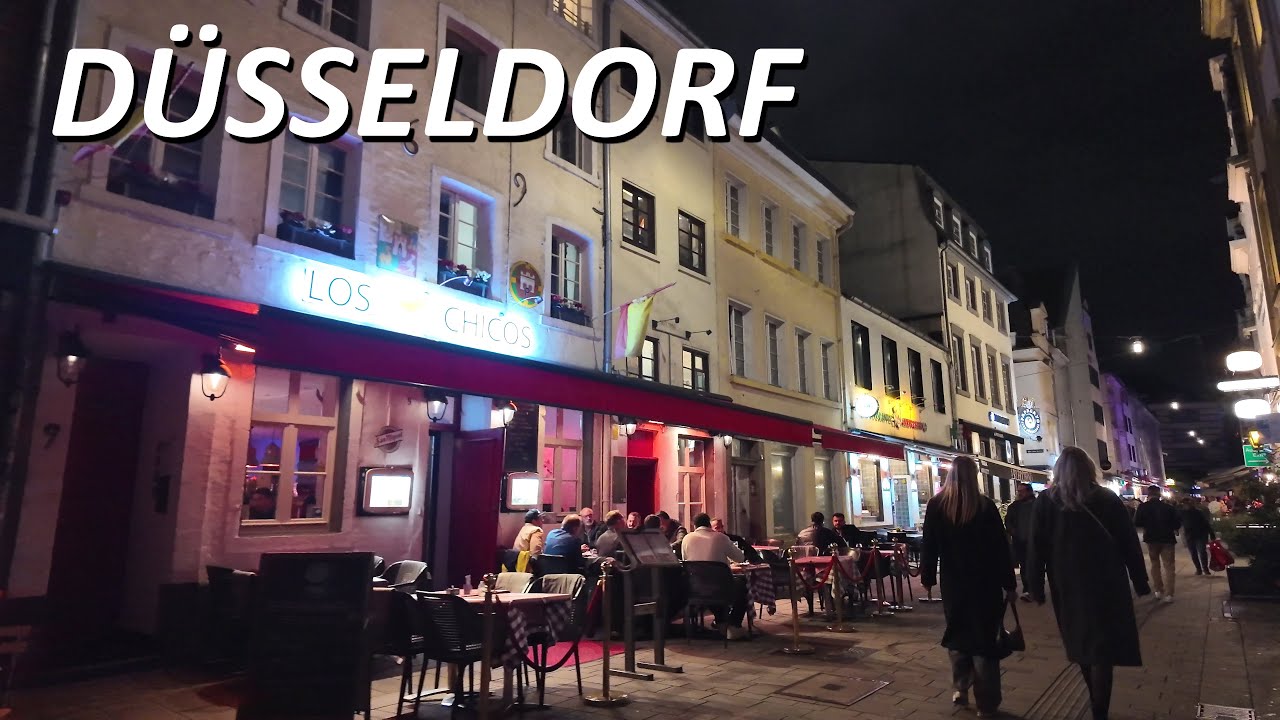 Düsseldorf walkingtour 4K | Herbst 2025
