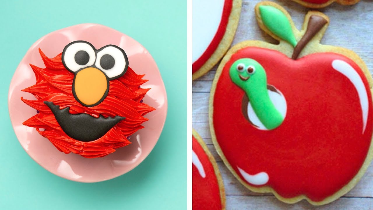 Amazing Cookies Decorated With Red Icing | Relaxing Cookie Decorating