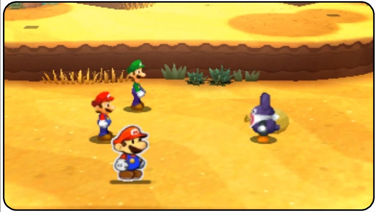 Mario & Luigi Paper Jam Walkthrough Part 7 Nabbit