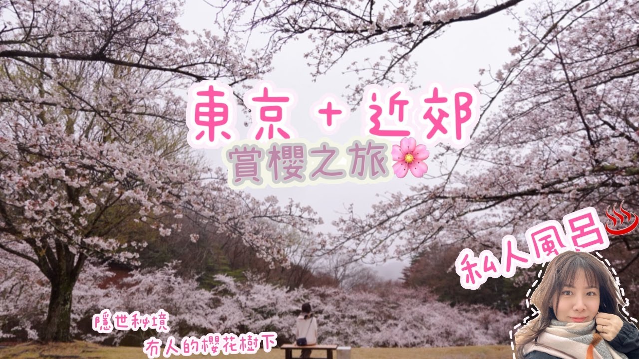 東京+近郊賞櫻自駕之旅🌸隱世秘境￼富士山櫻花景😍私人風呂 溫泉酒店 新宿 睇夜櫻 上野公園