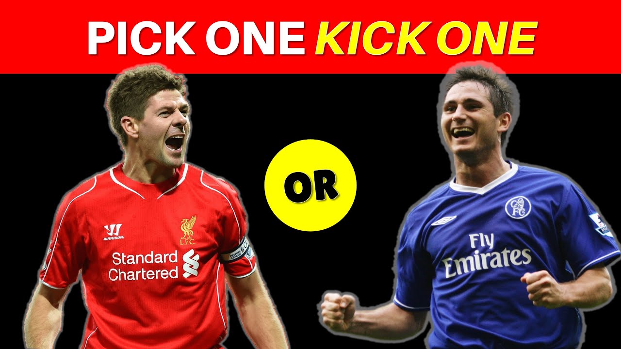 Pick One Kick One Footballer Edition | Would You Rather Football Player Legend