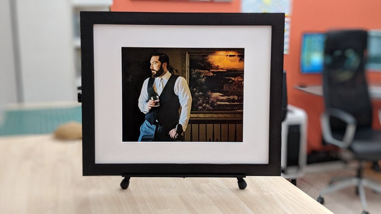 Photo mat assembly & framing DIY tutorial.