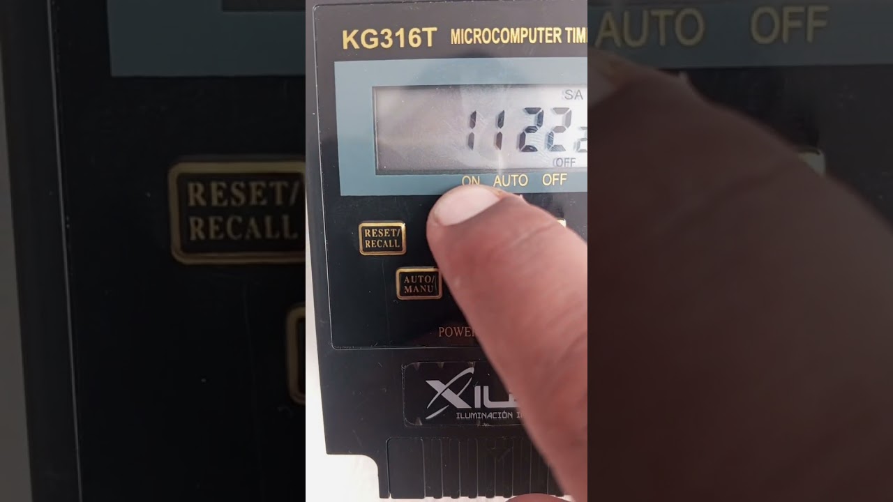 Cómo programar temporizador de 220v para bomba de piscinas #piscinas #temporizador #automatizacion