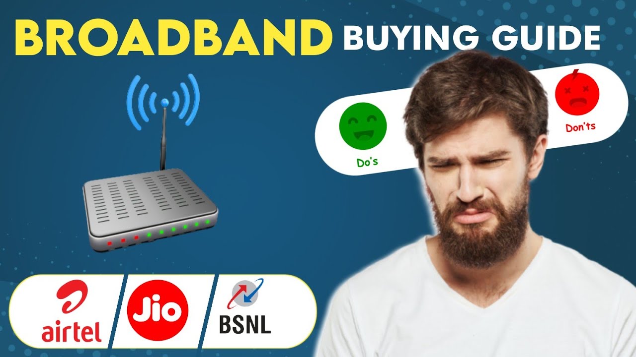 Best Broadband Connection [2022] | Jio Fiber/ Airtel Xstream/ Bsnl Broadband 🤔
