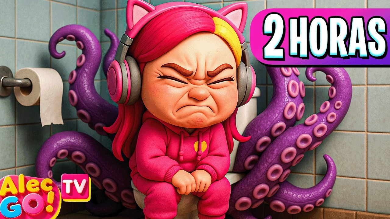 ESSE MONSTRO NÃO QUER DEIXAR A LAU FAZER 💩🚽 +2 HORAS DE ROBLOX (Alec GO! #TV)