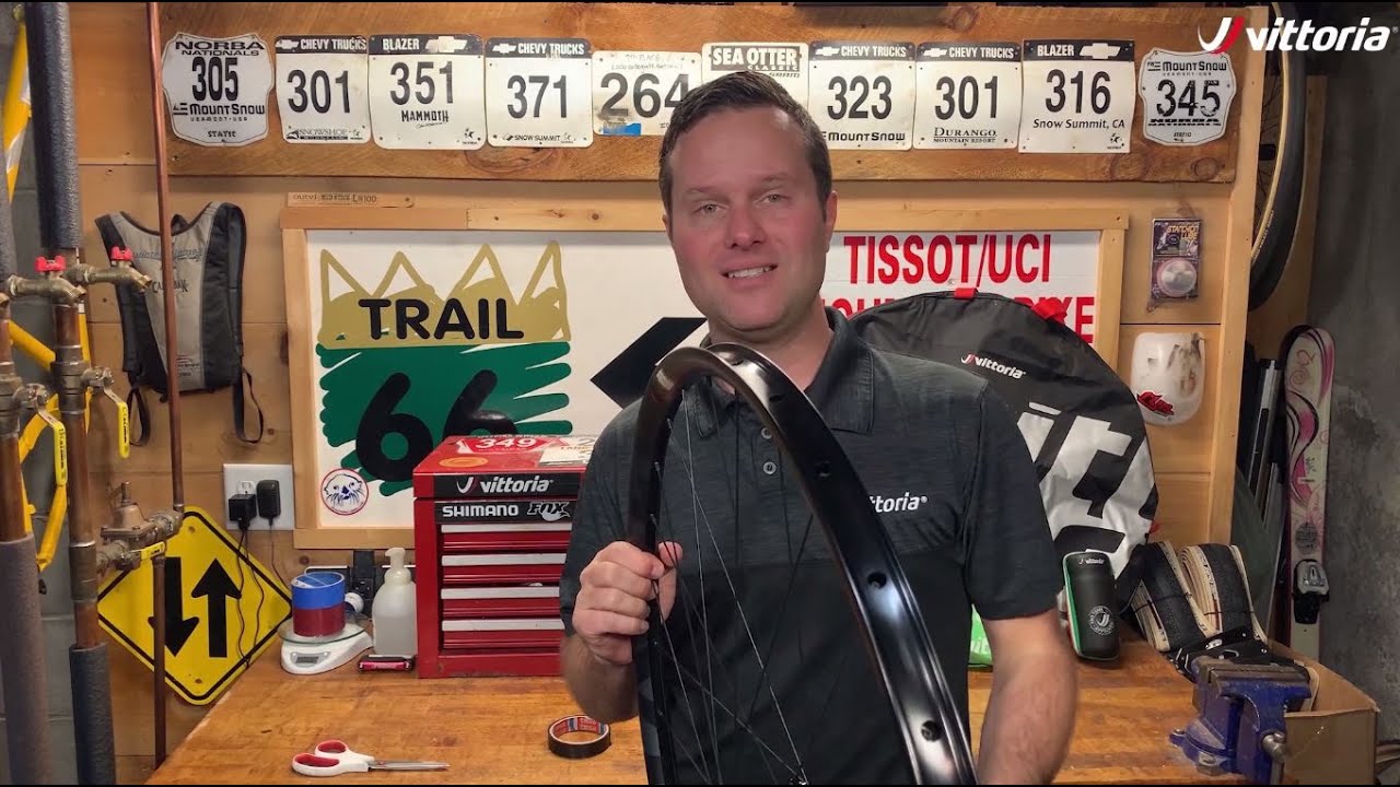 How do you use tubeless rim tape