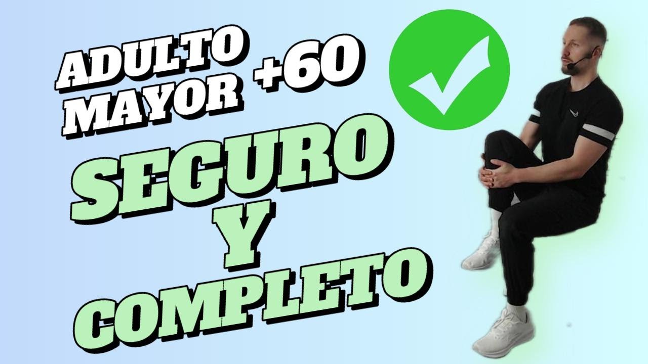 Entrenamiento COMPLETO Y SEGURO En Silla | 35 Min