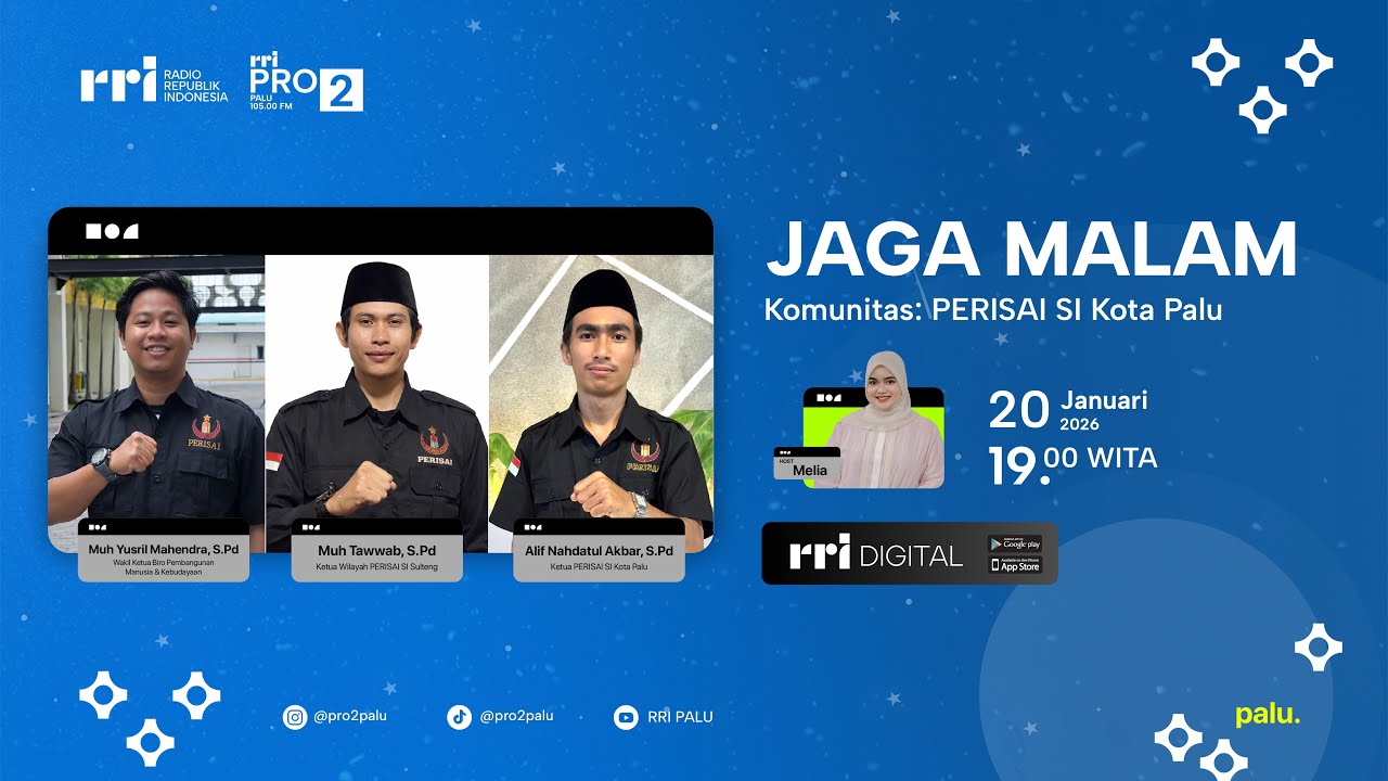 JAGA MALAM - KOMUNITAS : PERISAI SI KOTA PALU