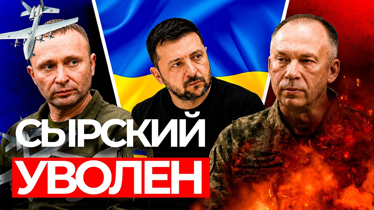 ЗЕЛЕНСКИЙ УВОЛИЛ СЫРСКОГО. Новый Главком - ДРАПАТЫЙ. Свежие новости | 22 июля 2026 года