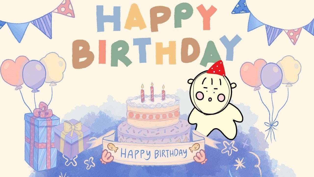 생일을 축하해요! | 귀여운브금 | BGM | 틀어놓기 좋은 브금 | 반복재생 | 기분 좋은 음악