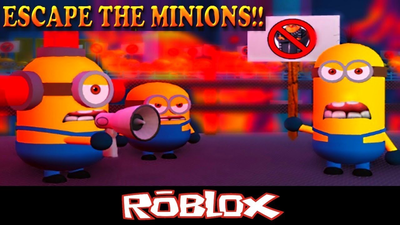 ESCAPE THE MINIONS!! adventure obby! | Those wacky minions! | A RoGamePlay | Why do they hate Gru?