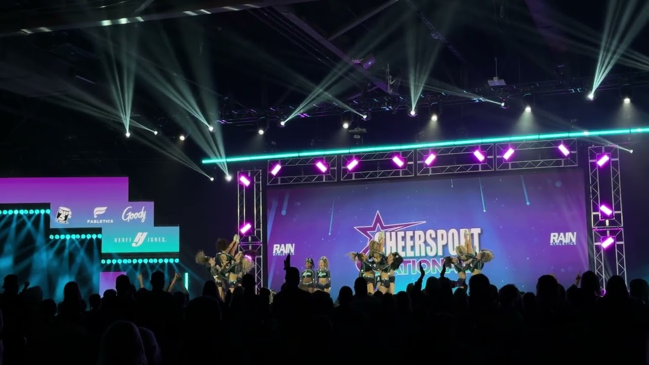 Rain Athletics Aqua 2026 CHEERSPORT Nationals Day 2