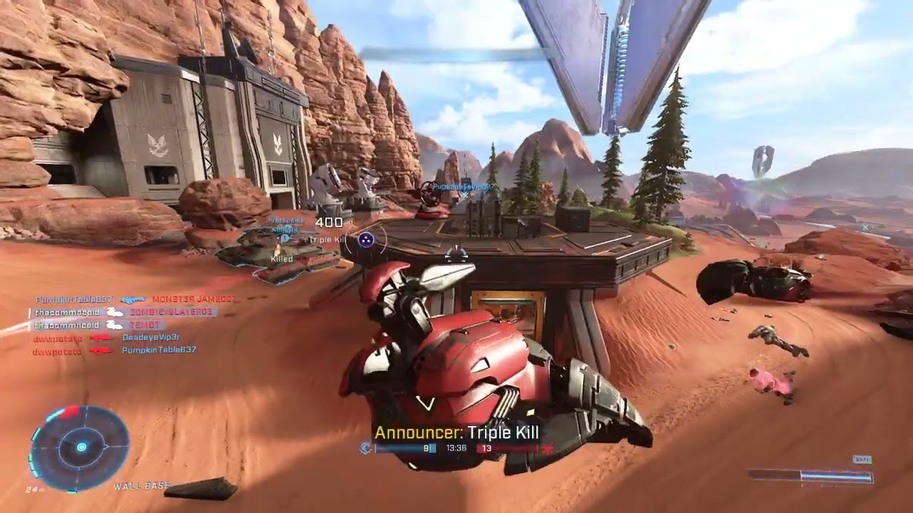 Halo Infinite Snipe with tank hail mary 😂🤣