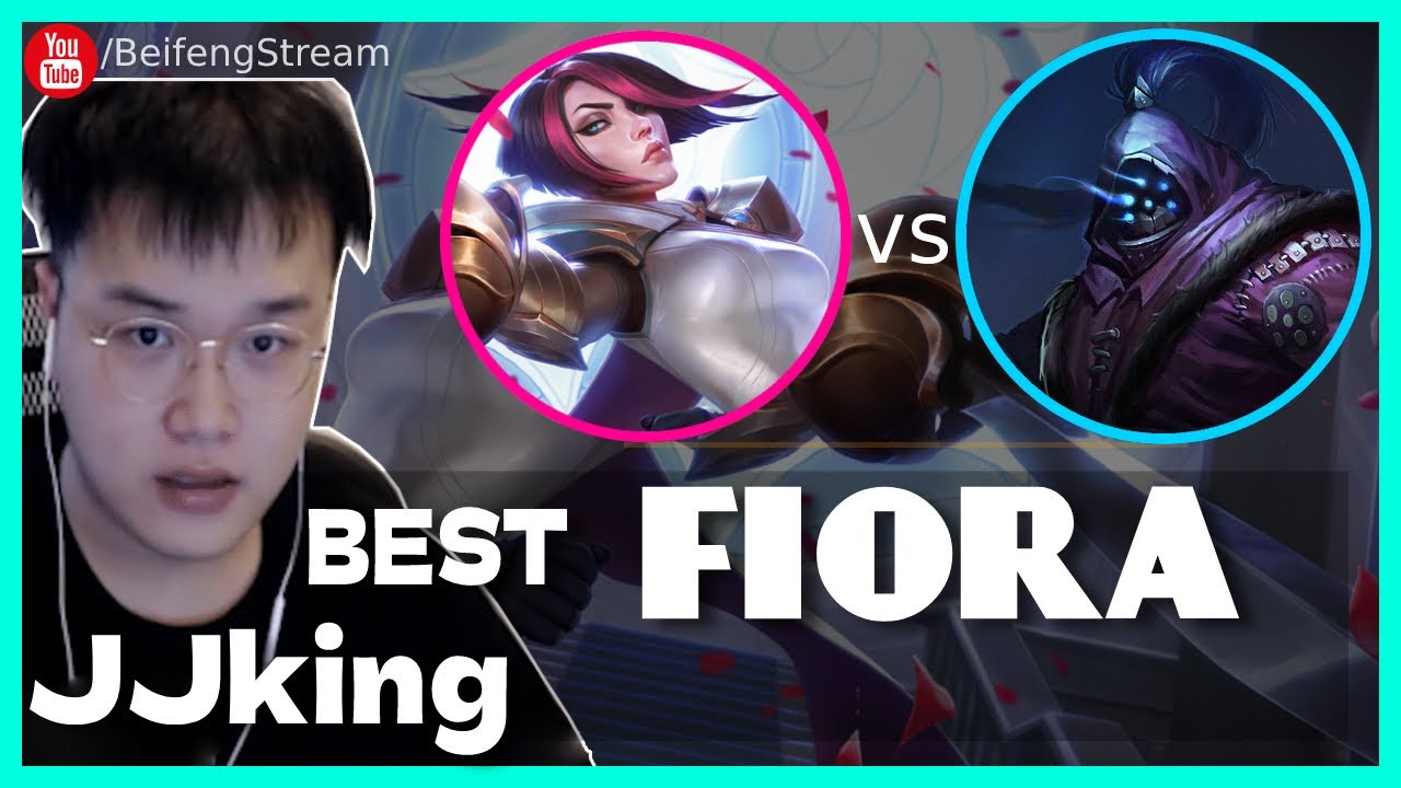 🔴 JJking Fiora vs Jax (Best Fiora OTP) - JJking Fiora Guide Grandmaster