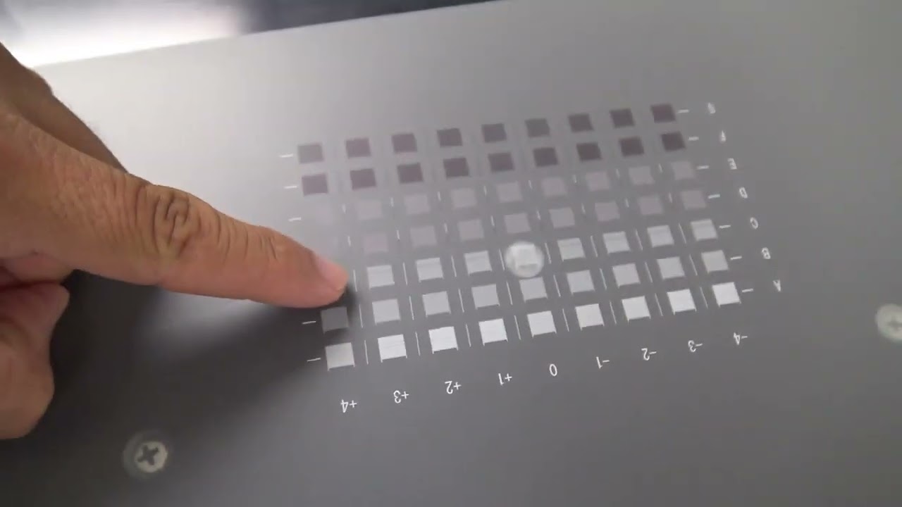 Ricoh Print Head alignment Ri4000 Color carriage