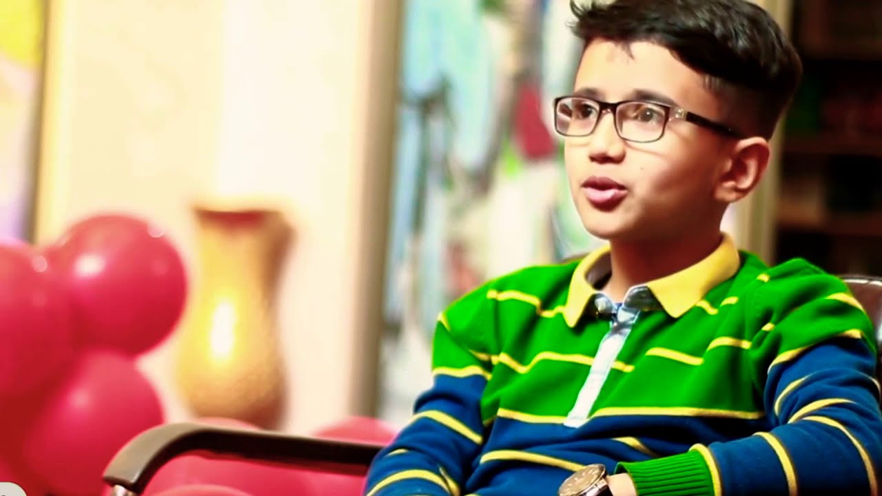 exclusive interview || world's youngest journalist .