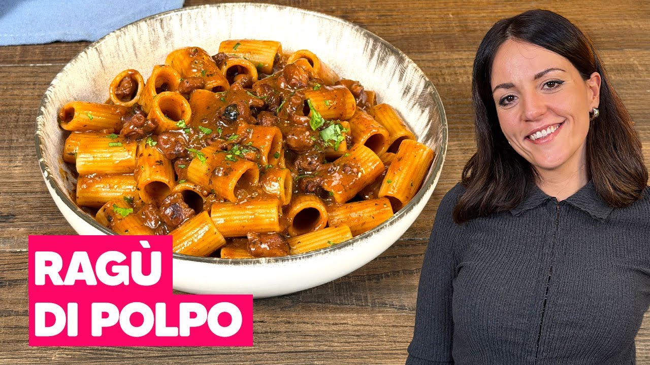 Pasta al RAGÙ DI POLPO: la ricetta perfetta 🐙​🍝​