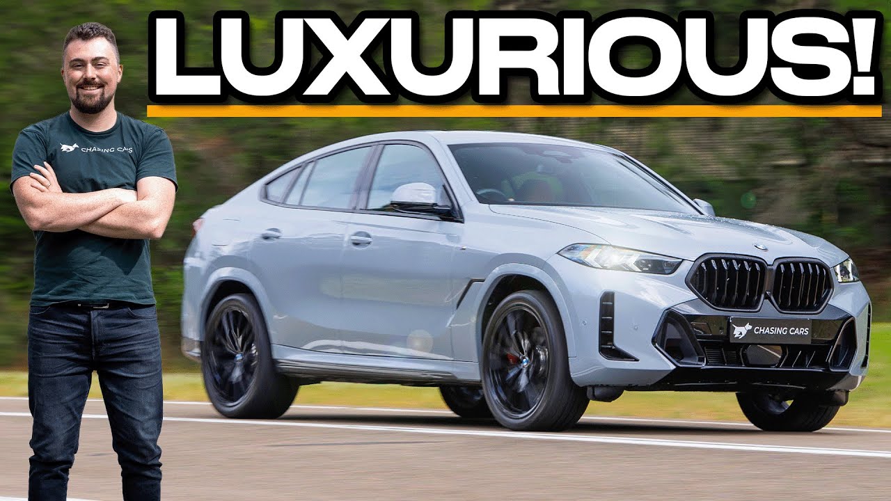 Плавный шестицилиндровый двигатель идеален! (Обзор BMW X6 2024)