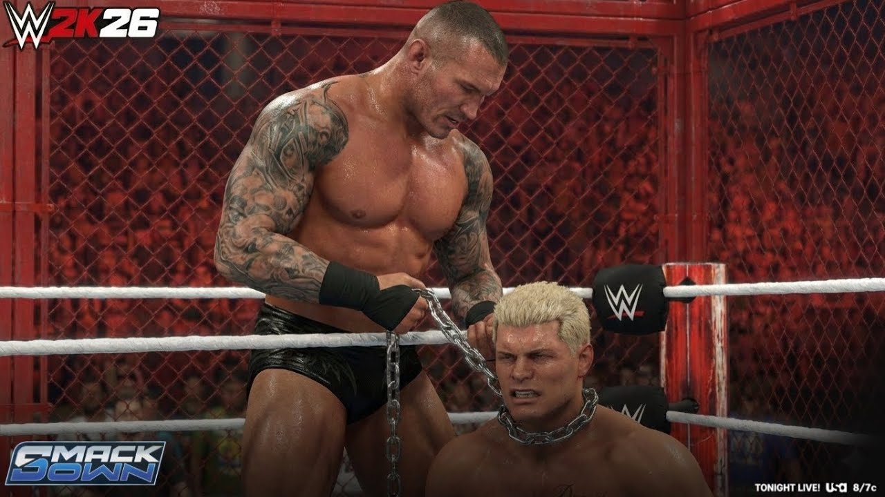 FULL MATCH: RANDY ORTON VS. CODY RHODES | UNIDSPUTED WWE CHAMPIONSHIP | WWE 2K26 GAMEPLAY