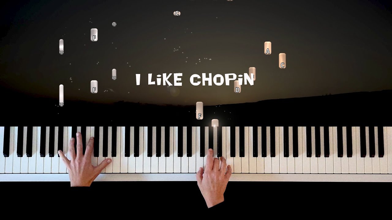 I Like Chopin Gazebo Piano Cover Piano Tutorial Klavier Instrumental