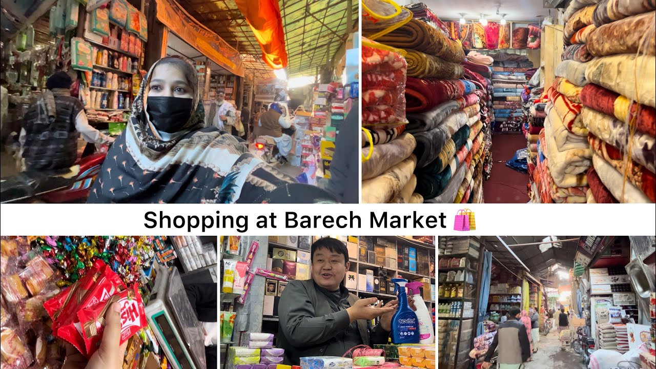 Shopping at Barech Market Quetta | Biggest Irani product market | Galti se expire cheez kharid li 😔