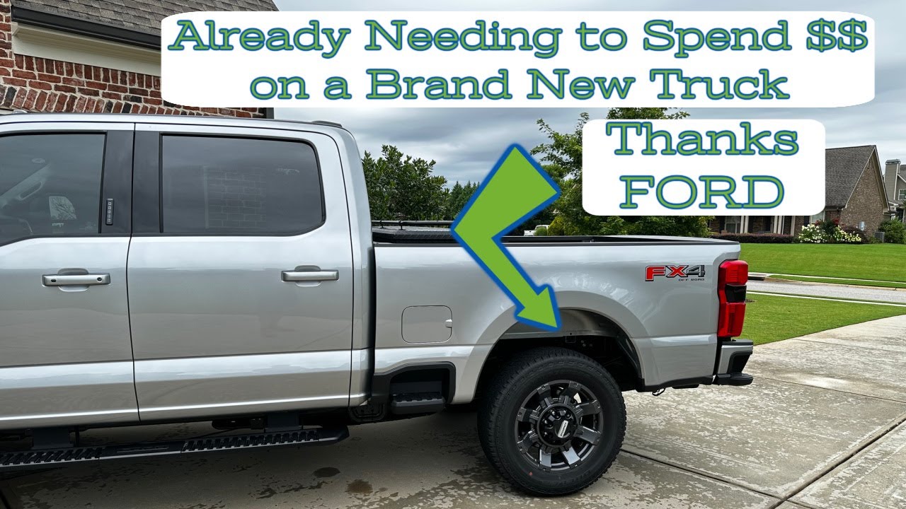 2023 Super Duty Rear Fender Liner Install// Don’t Screw Up Like Me