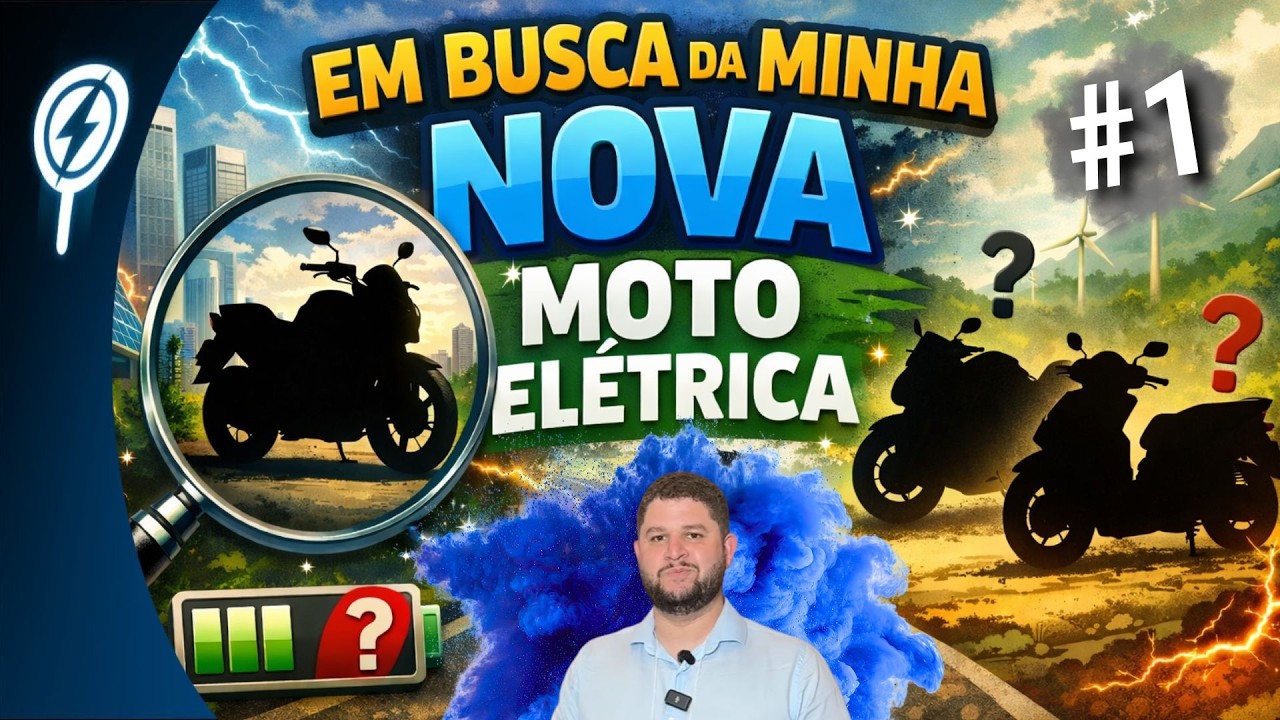 MINHA NOVA MOTO ELÉTRICA - QUAL ESCOLHER??? #EP01