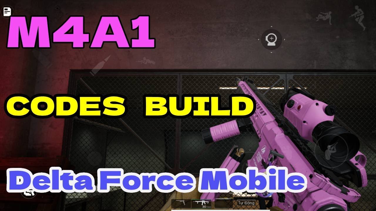 Самый мощный код пушки M4A1 в Delta Force Mobile