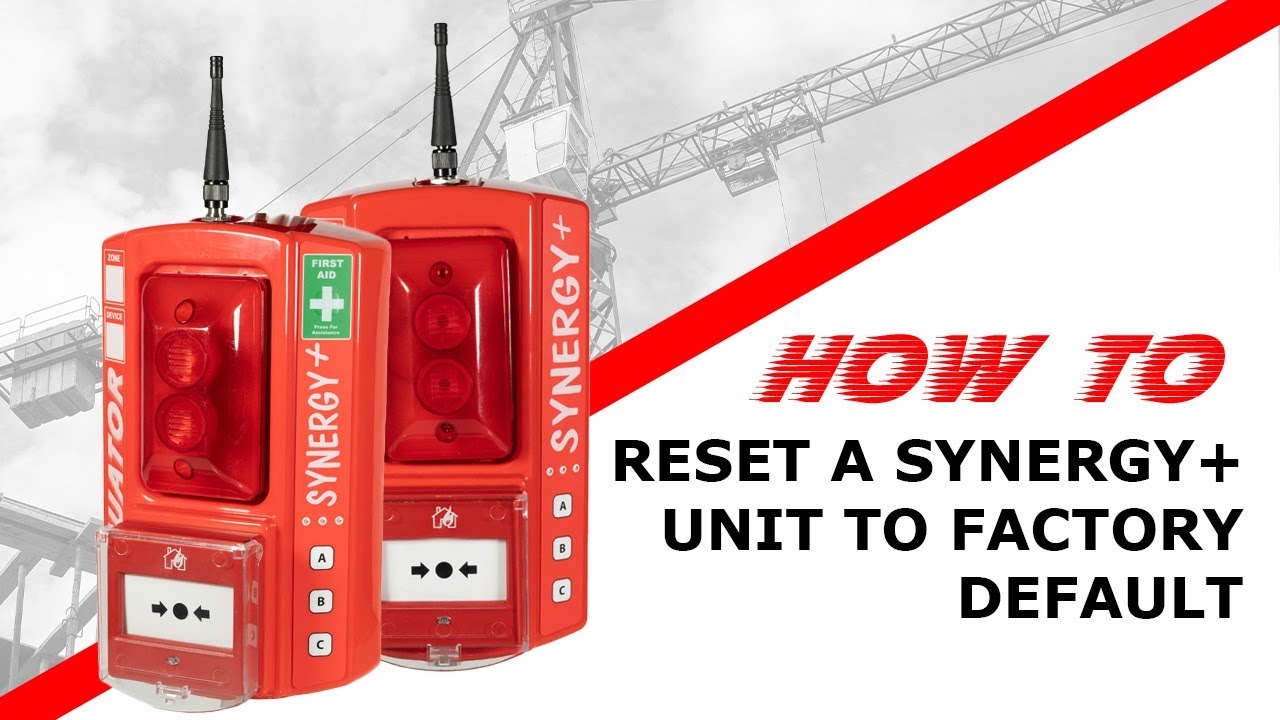 HOW TO: Reset a Synergy + unit to factory default