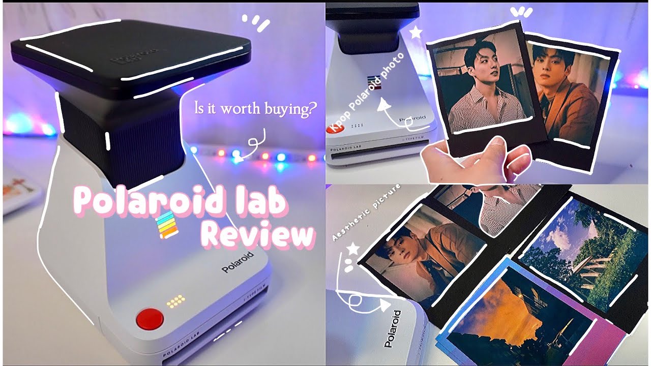 Polaroid Lab Review / Kpop Polaroid photo (Instant Printer)
