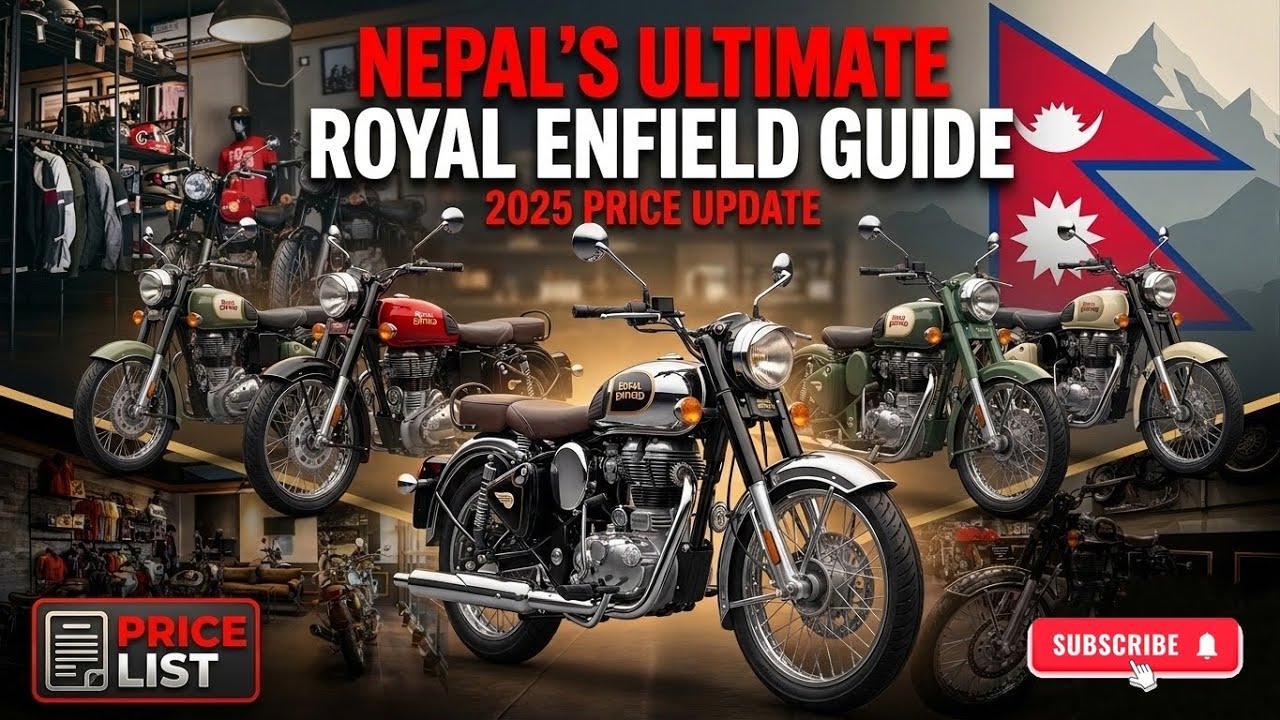 Royal Enfield Bike Price in Nepal 2025 🔥 Full Price List & Latest Models | Best Royal Enfield Bikes