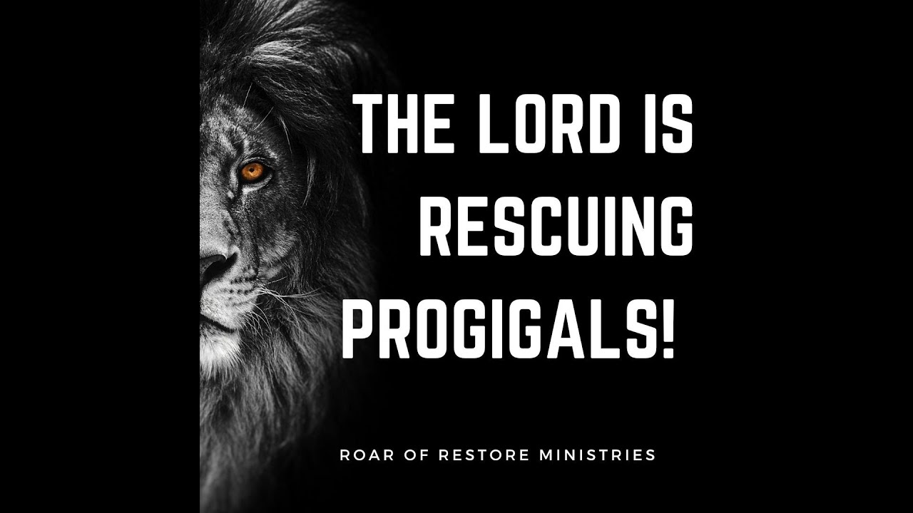 Prodigals are crying out to be rescued! The Lord is rescuing them and bringing them home! #hope