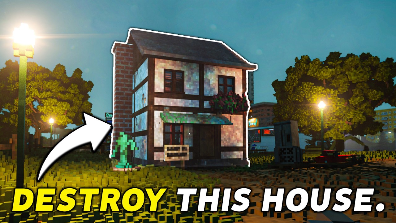 A game about destroying EVERYTHING you want to complete tasks (Teardown)