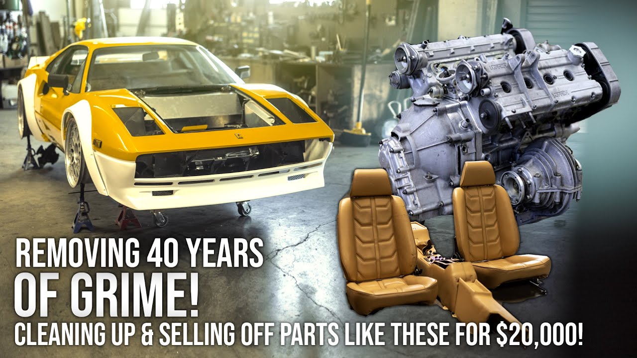 Removing 40 Years of Grime! Parts Cleanup & Sell-Off - K-Swap 308 Ep. 48