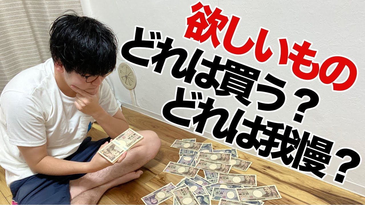 【欲しいもの】買うか迷ったら〇〇で決めるべし！お金の貯まる判断基準をご紹介します。