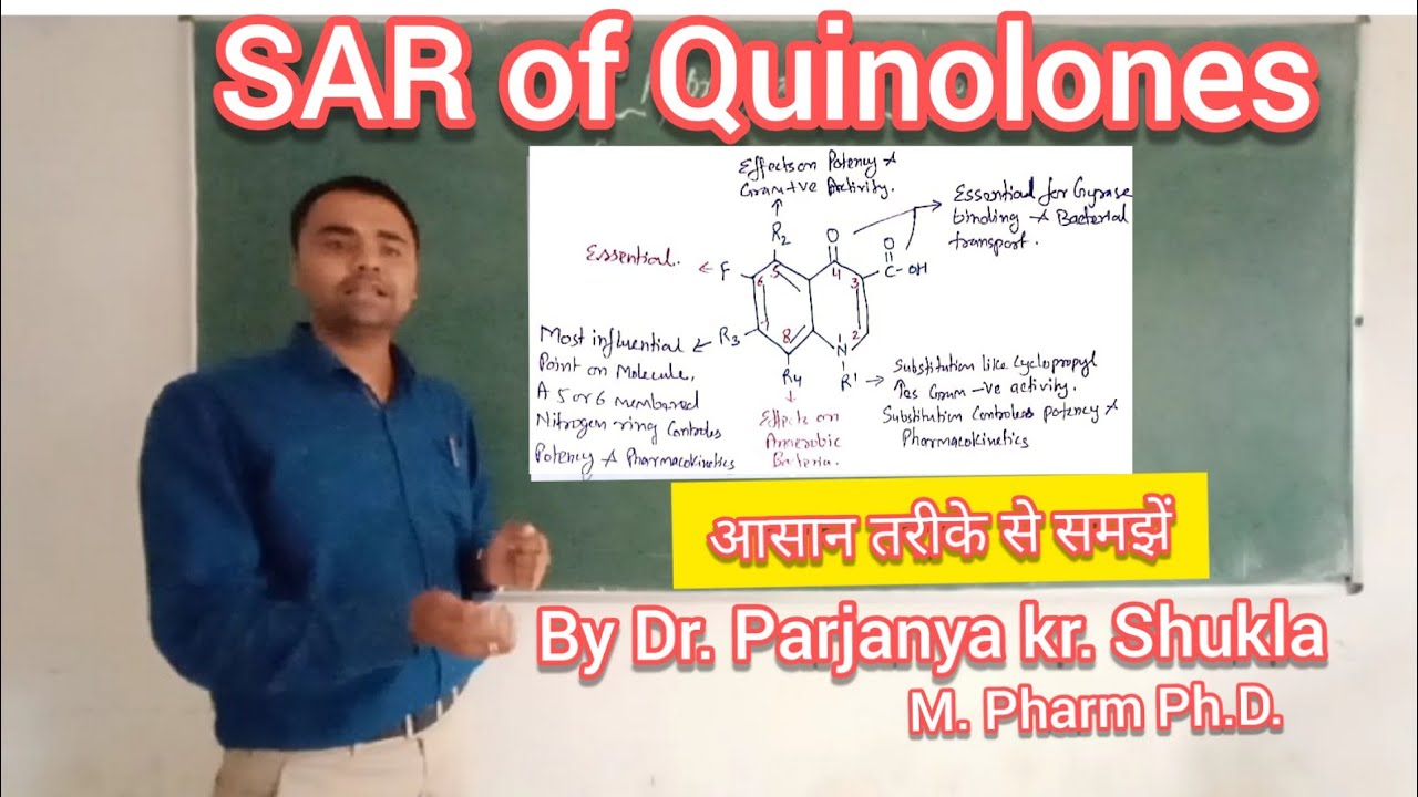 SAR of Quinolones | In simple way | BP 601T