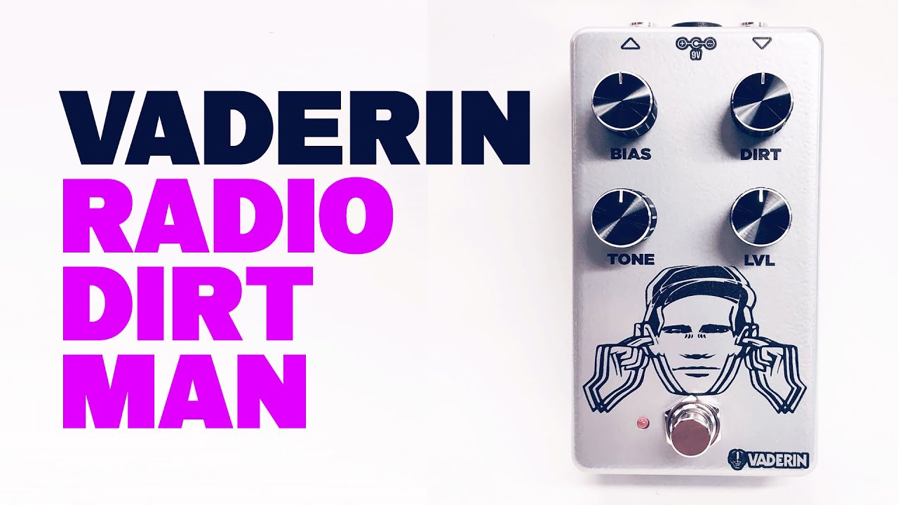 Vaderin Pedals Radio Dirtman - a perfected Dirt Transmitter
