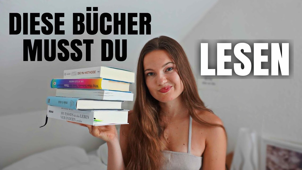 Bücher, die jeder gelesen haben sollte📚