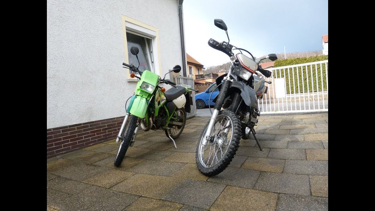 Yamaha DT 125 & Kawasaki KMX 125 Sound