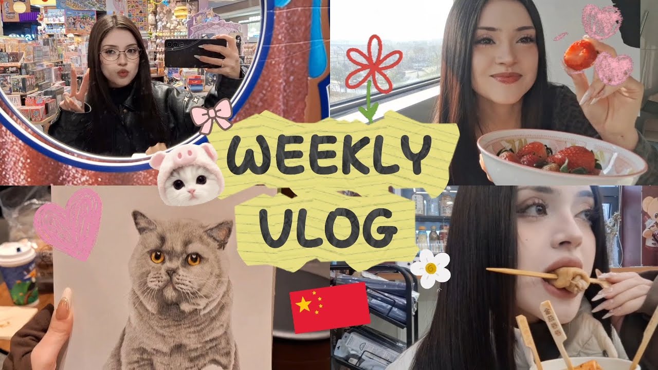 Una semana en la vida de una chilena en China🍓🩷 weekly vlog 