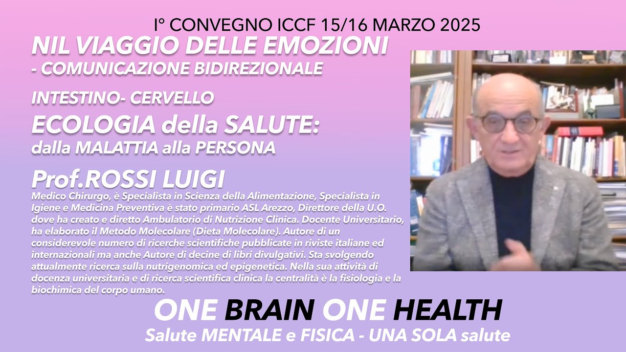 IL VIAGGIO DELLE EMOZIONI- COMUNICAZIONE BIDIREZIONALE INTESTINO- CERVELLO - ECOLOGIA della SALUTE